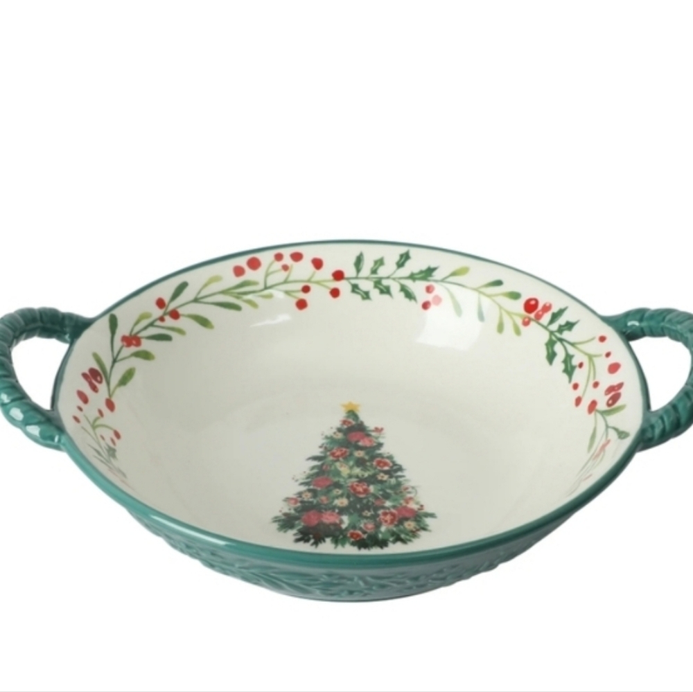 🎄 New Pioneer Woman Merry Meadow Green 10.2 Inch Serving Bowl